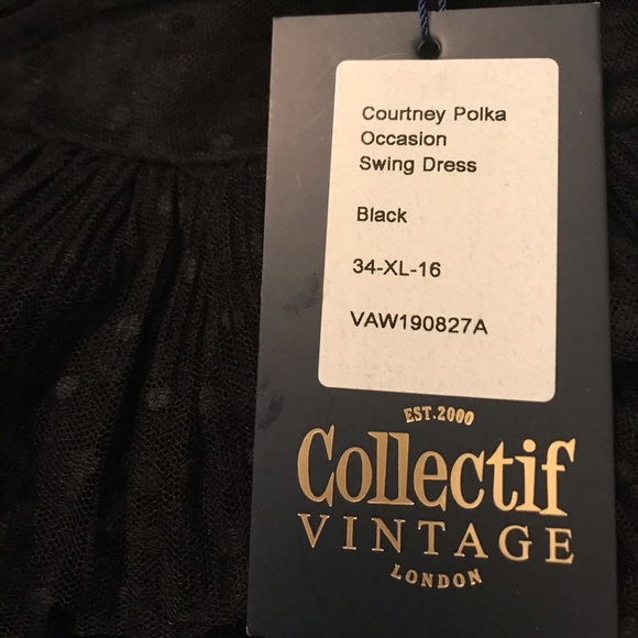 Collectif Courtney / ModCloth Truth be Tulle’d dress - Picture 4 of 6